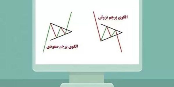 الگوی پرچم‌ (Flags) و الگوی پرچم سه‌گوش (Pennant)